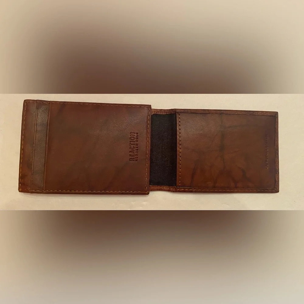 Kenneth Cole REACTION‎ Men's RFID Wallet Brown One Size, Identity Theft Protect